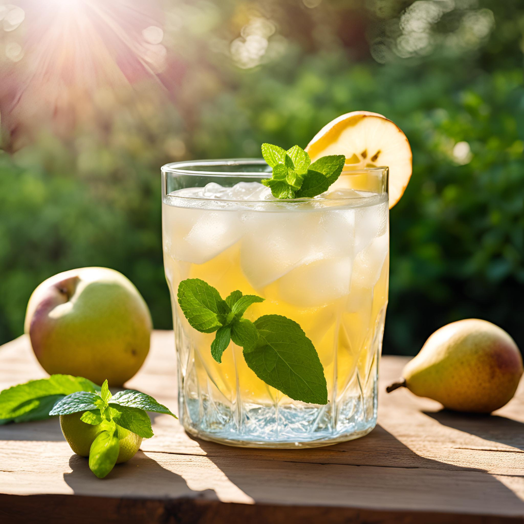 Elderflower & Pear Herbal Cooler