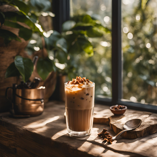 Chaga Chai Iced Latte